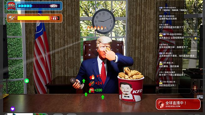 Trump Goes Live!