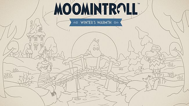 Moomintroll: Winter's Warmth - Digital coloring book