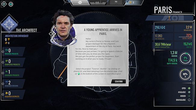 The Architect: Paris