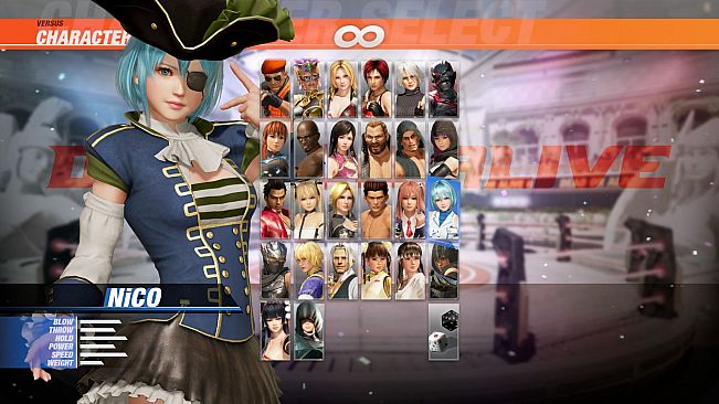 DOA6 Pirates of the 7 Seas Costumes Vol.2 Set