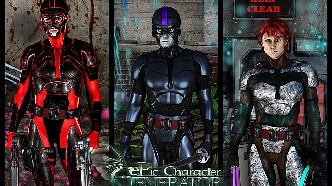 ePic Character Generator - Season #2: Male Superhero