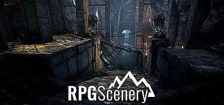 RPGScenery - Cave City Entrance
