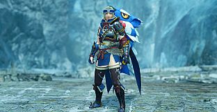 Monster Hunter Rise - "Stuffed Lunagaron" Hunter layered weapon (Switch Axe)