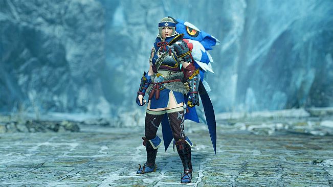 Monster Hunter Rise - "Stuffed Lunagaron" Hunter layered weapon (Switch Axe)