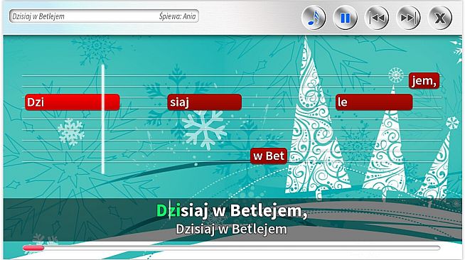 Zabawa Karaoke - kolędy