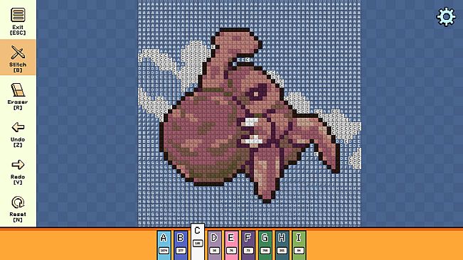 Pixel Cross Stitch - Menacing Monsters Pack