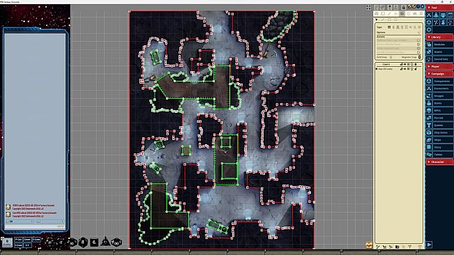 Fantasy Grounds - Starfinder RPG - Starfinder Flip-Mat - Mining Operation