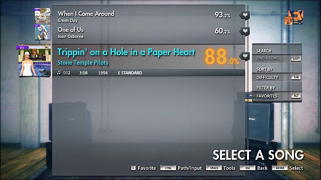 Rocksmith 2014 Edition – Remastered – Stone Temple Pilots - “Trippin’ on a Hole in a Paper Heart”