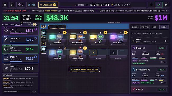 AI Office Idle: Night Shift