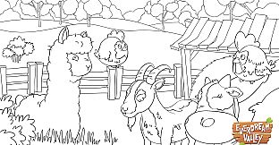 Everdream Valley - Coloring Pages