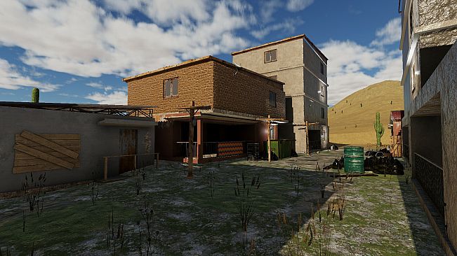 GameGuru MAX Wasteland Mini Kit - Slum Town