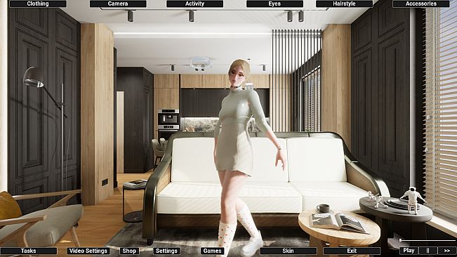 Virtual Girlfriend Lia - Teacher's Outfit