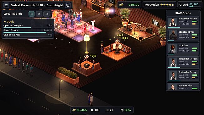 Velvet Rope: Nightclub Manager