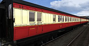 TS Marketplace: Caledonian Railway 65ft Grampian BR Crimson & Cream Coach Pack Add-On