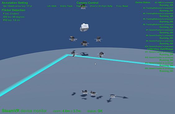 SteamVR Device Monitor