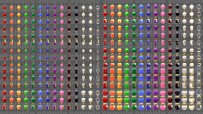 RPG Maker MZ - Potions Asset Pack 4K