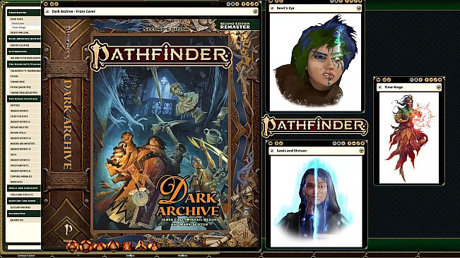 Fantasy Grounds - Pathfinder 2 RPG - Dark Archive (Remastered)