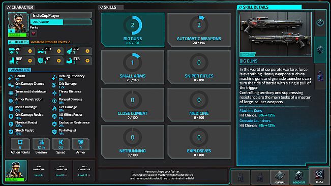 Humanity Echo: Cyberpunk Tactical RPG