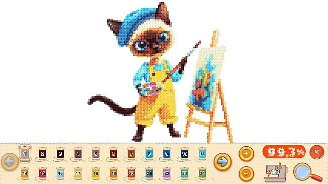 My Hobby Needlework Galore DLC - Cat Town