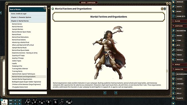Fantasy Grounds - Book of Blades