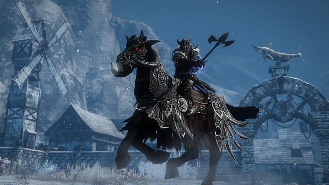 Riders of Icarus: Silver Laiku Mount