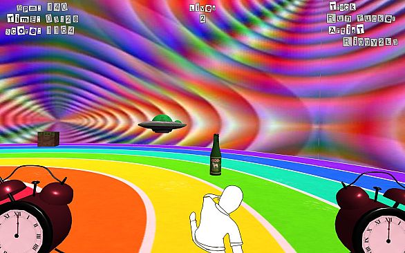 The Infinite Trial of a Hopeless Man Running