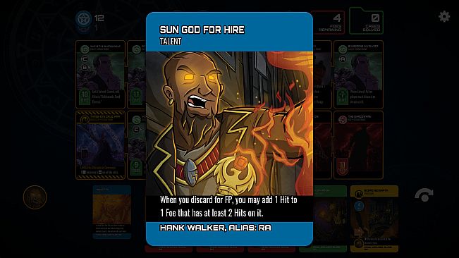 Dresden Files Cooperative Card Game - Ra Crossover