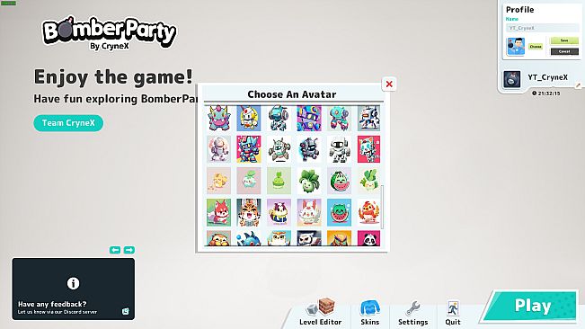 Bomber Party Cute Anime Creatures Avatar DLC