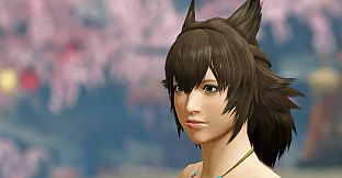 Monster Hunter Rise - "Fluffy Long" hairstyle