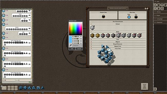 Fantasy Grounds - Metal Dice Pack