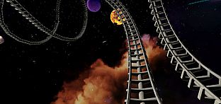 VR Galactic Roller Coaster
