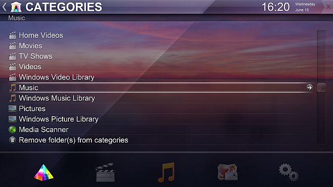 Zoom Player - 4K fullscreen navigation skin