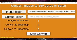VR Image Batch Converter