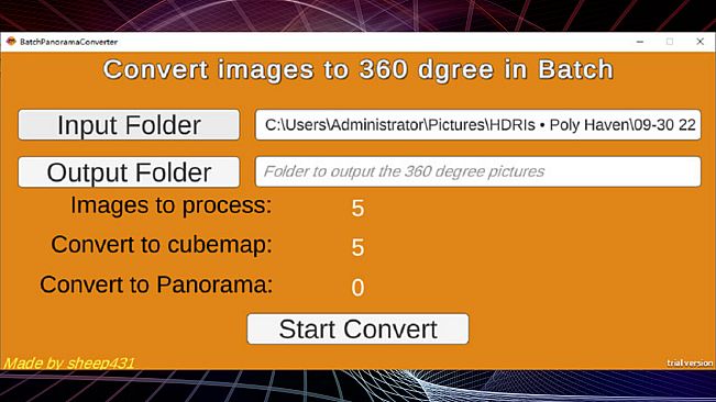 VR Image Batch Converter