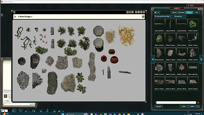Fantasy Grounds - FG Haunted Ruins Map Pack
