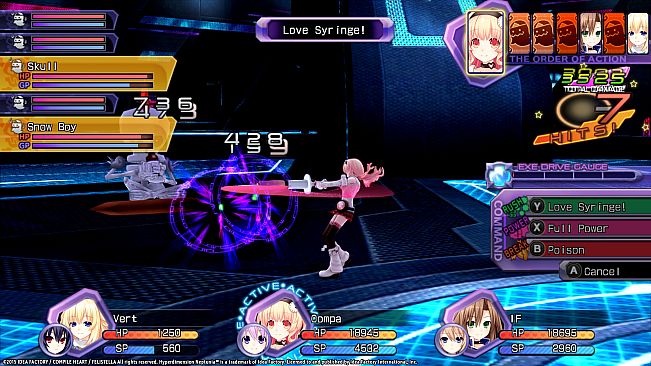 Hyperdimension Neptunia Re;Birth1 Survival Mode
