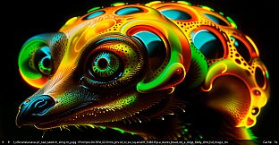 AI-VJ - Psy 1 Visuals