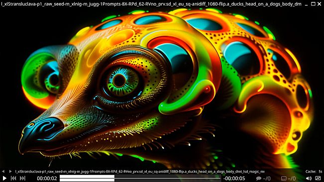 AI-VJ - Psy 1 Visuals