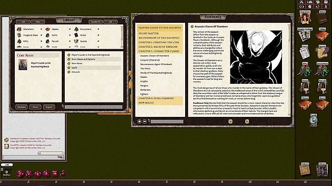 Fantasy Grounds - Castles & Crusades Player's Guide to the Haunted Highlands (C&C)