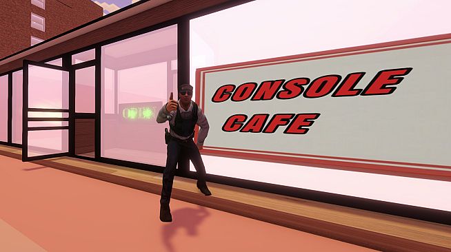 Console Cafe Simulator