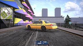 Taxi Simulator in City