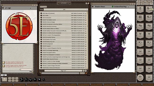 Fantasy Grounds - Courts of the Shadow Fey (5E)