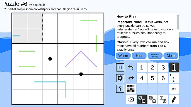 Cracking the Cryptic - The Sudoku Worm of Zetamath