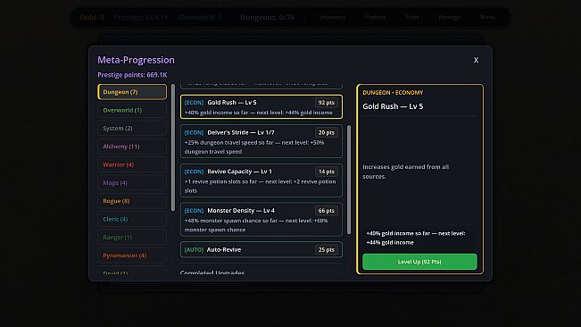 Dungeoneers Idle