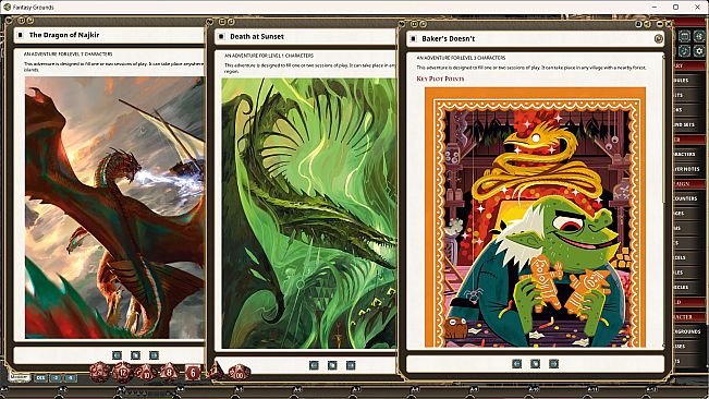 Fantasy Grounds - Dungeons & Dragons Dragon Delves