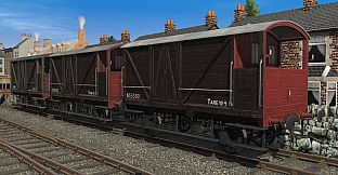 Trainz 2022 DLC - LSWR 10T Brake Vans