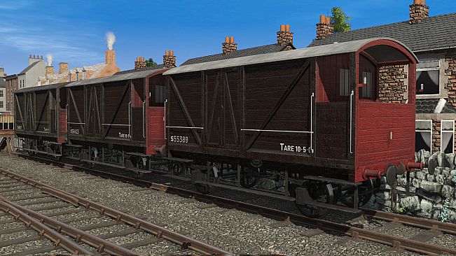 Trainz 2022 DLC - LSWR 10T Brake Vans