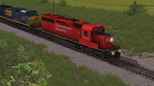 Trainz 2022 DLC - CP SD40-2 #5865-5879 Modern Block Letters