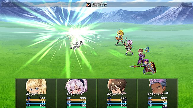 RPG Maker MZ - Animation Battler Material Collection Travel Companion Set 2