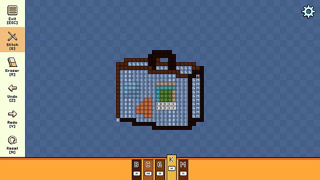 Pixel Cross Stitch - Vacations Miniatures Pack